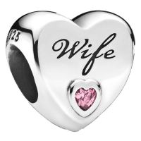 PANDORA Element  798249PCZ Love Wife Charm